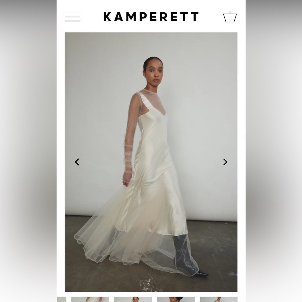 Kamperett Lisette midi dress 1X never worn